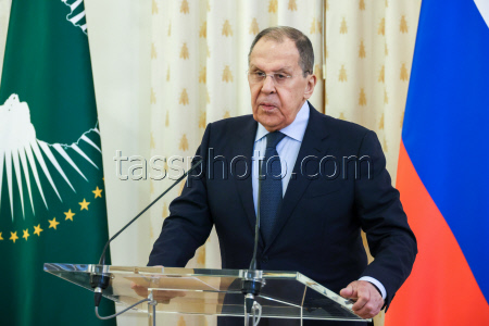 Russian Foreign Minister Lavrov meets with heads of diplomatic missions of African countries