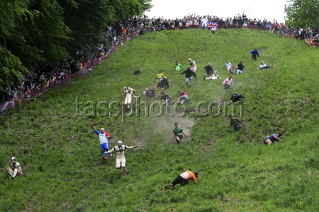 Britain Cheese Rolling
