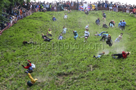 Britain Cheese Rolling