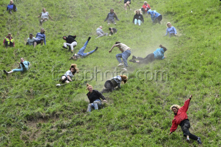 Britain Cheese Rolling