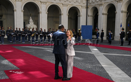 Italian Prime Minister Meloni receives Ethiopian counterpart Abiy Ahmed Ali in Rome