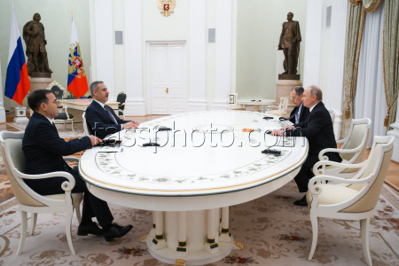 Russian President Putin and Turkish Foreign Minister Fidan meet in Moscow