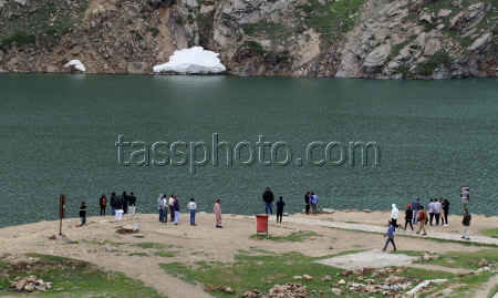 Tourists explore scenic Naran valley