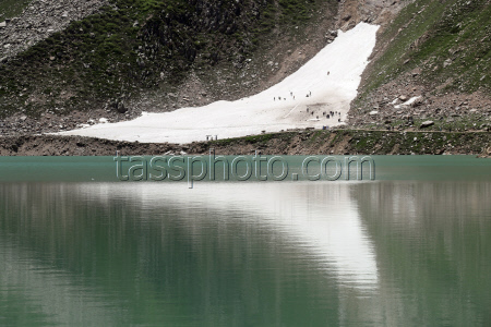 Tourists explore scenic Naran valley