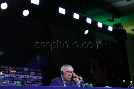 Carlo Ancelotti presented as new head coach of Brazil