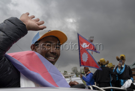 Tashi Gyalzen Sherpa arrives in Kathmandu after four Everest climbs in 15 days