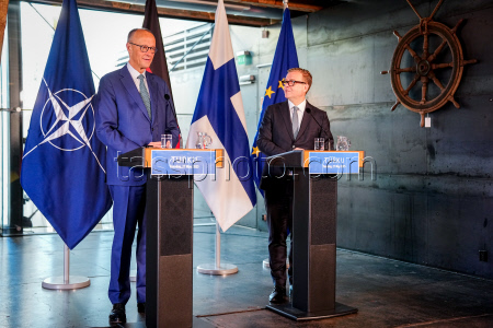 Federal Chancellor Friedrich Merz in Finland