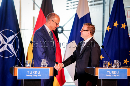 Federal Chancellor Friedrich Merz in Finland