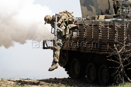 Motor rifle regiment training in Zaporozhye Region