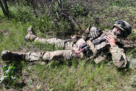 Motor rifle regiment training in Zaporozhye Region