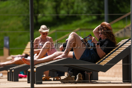 Moscow hit by heat wave