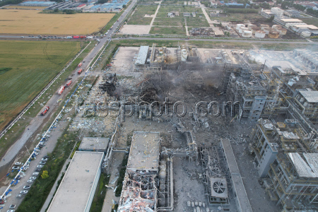 Chemical Plant Explosion Occurs In East China