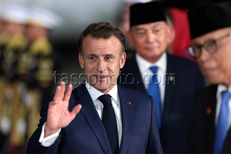 France's President Emmanuel Macron on state visit to Indonesia