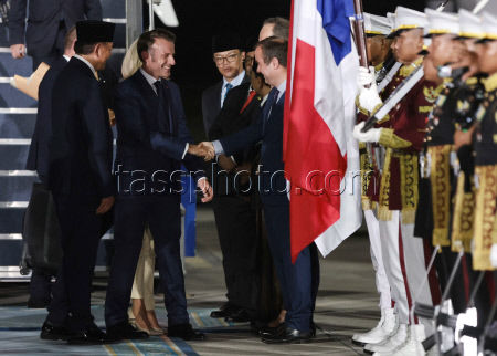 France's President Emmanuel Macron on state visit to Indonesia
