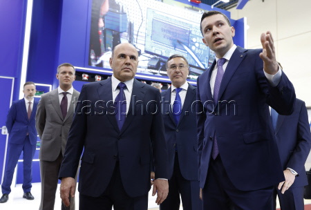 Премьер-министр РФ Мишустин на выставке "Металлообработка - 2025"