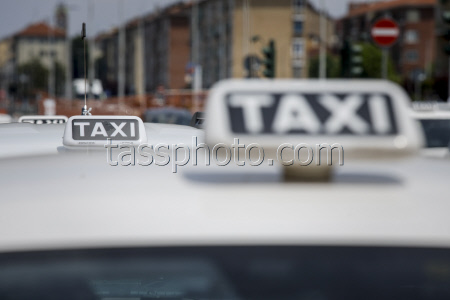 Torino, Protesta Taxi