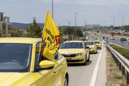 48-hour cab strike in Athens