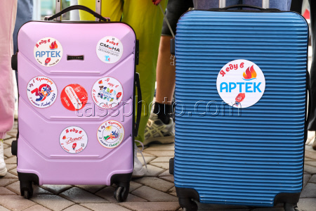 Artek summer camp welcomes children in Simferopol, Russia