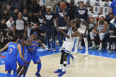 Thunder Timberwolves Basketball