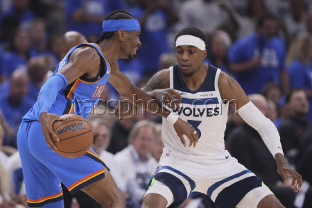 Thunder Timberwolves Basketball