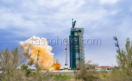 China Launches New Satellite Into Space
