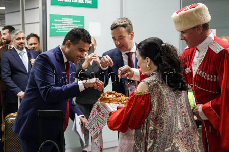 First Etihad Airways flight from Abu Dhabi lands in Sochi