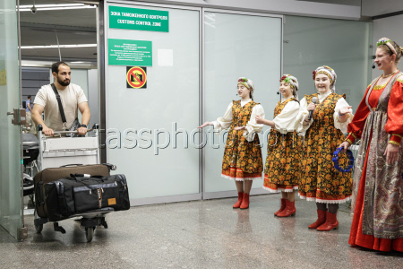 Первый рейс авиакомпании Etihad Airways из Абу-Даби в Сочи