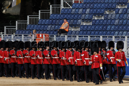 The Brigade Major's Review in London