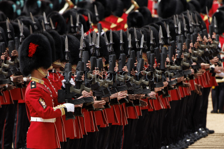 The Brigade Major's Review in London