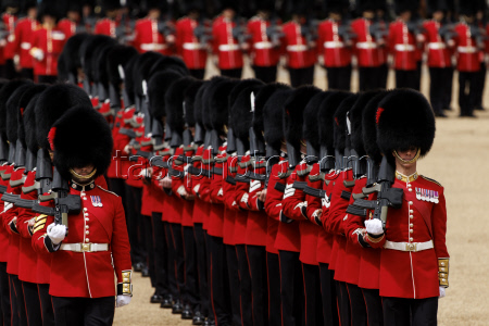 The Brigade Major's Review in London