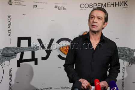 Пресс-показ спектакля "Дуэль" в театре "Современник"