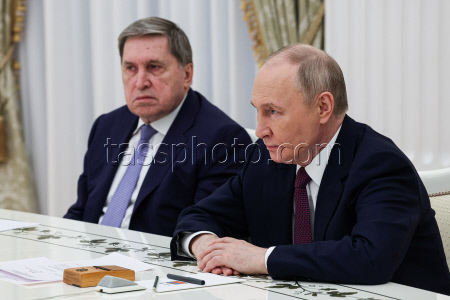 Встреча президента РФ Путина и вдовы бывшего премьер-министра Японии Абэ