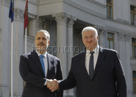 Turkish Foreign Minister Hakan Fidan visits Ukraine