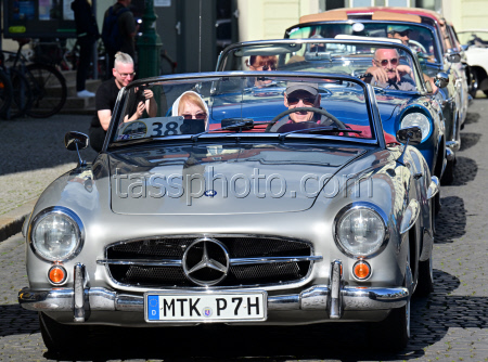 Start of the ADAC Oldtimer Tour Thuringia
