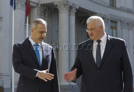 Turkish Foreign Minister Hakan Fidan visits Ukraine