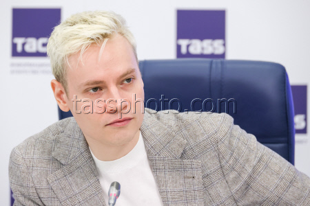 Singer Shaman at TASS Russian News Agency