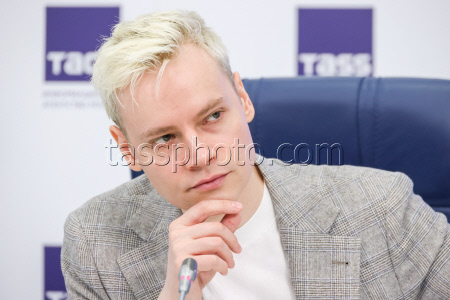 Singer Shaman at TASS Russian News Agency