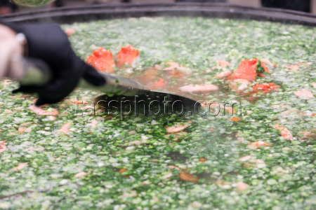 Food festival Moscow Rides the Wave. The Fish Week
