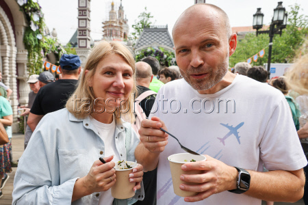Food festival Moscow Rides the Wave. The Fish Week
