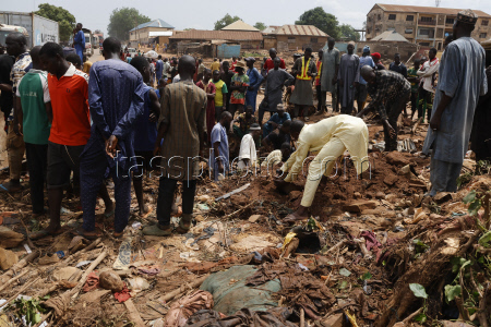 Over a hundred killed in flash floods in Nigeria