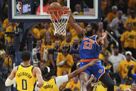 APTOPIX Knicks Pacers Basketball