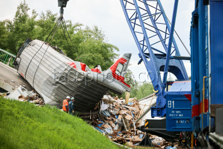 Train derailment in Bryansk Region, Russia