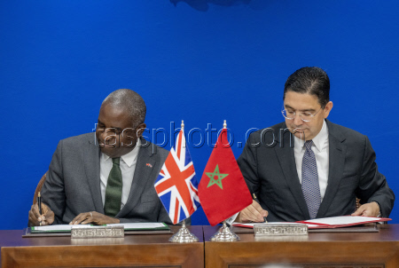 British Foreign Secretary David Lammy visits Morocco