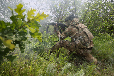 Russian Army medics at work in special military operation zone