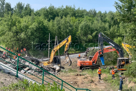 Response to overpass collapse in Bryansk Region, Russia