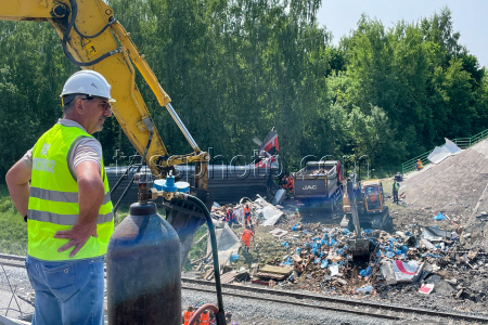Response to overpass collapse in Bryansk Region, Russia