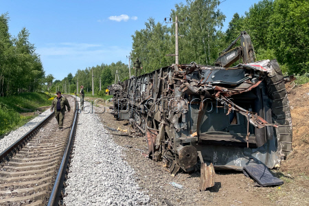 Response to overpass collapse in Bryansk Region, Russia
