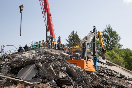 Response to overpass collapse in Bryansk Region, Russia