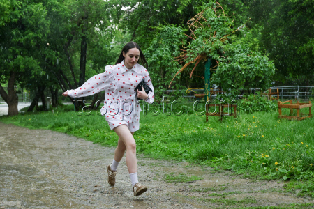Дождь в Новосибирске
