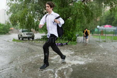 Дождь в Новосибирске
